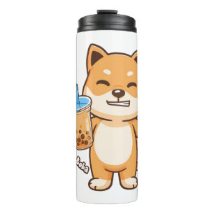 Boba Shiba Boba Shiba Boba Shiba 2 Thermosbecher
