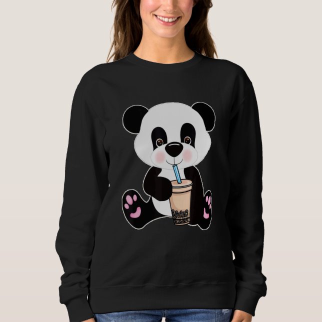 Boba Tapioca Pearls Blubble Milk Tee Drink Panda (Vorderseite)