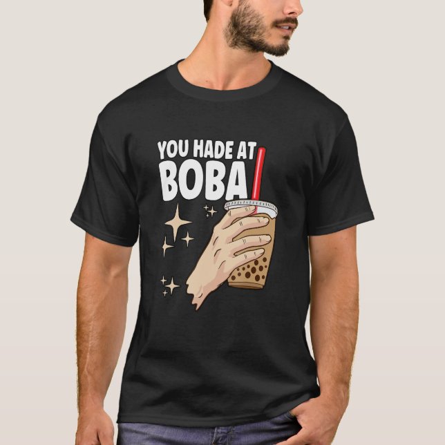 Boba Tea Bubble Tea T-Shirt (Vorderseite)