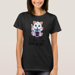 Boba-Tee-Art-Tages-Katzen & Boba-Frauen-Boba-Tee T-Shirt