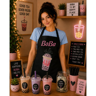 Boba-Tee Bubble-Tea Schürze