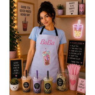 Boba-Tee Bubble-Tea Schürze