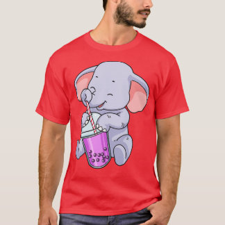 Boba-Tee-Geschenk Frauen Elefant Geschenk Bubble T T-Shirt