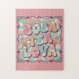 Boba-Tee-Liebhaberin
