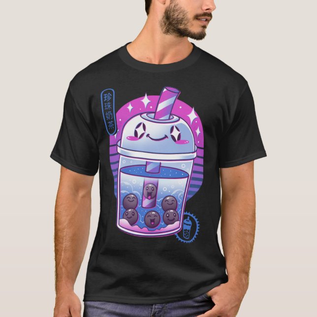 Boba Wave Tea T-Shirt (Vorderseite)