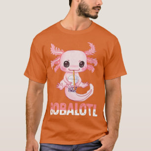 Bobalotl Axolotl Boba Kawaii Anime Japanisches Ges T-Shirt