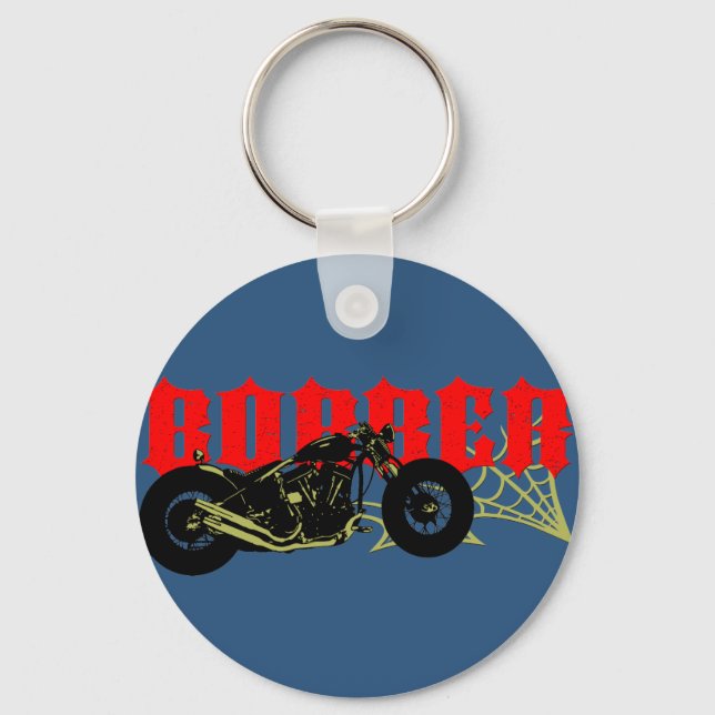 Bobber Bike Schlüsselanhänger (Vorderseite)