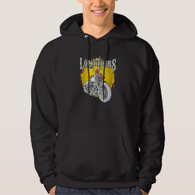 Bobber Low Rider Clothes Chicano Cholo Vicla Lowri Hoodie (Vorderseite)