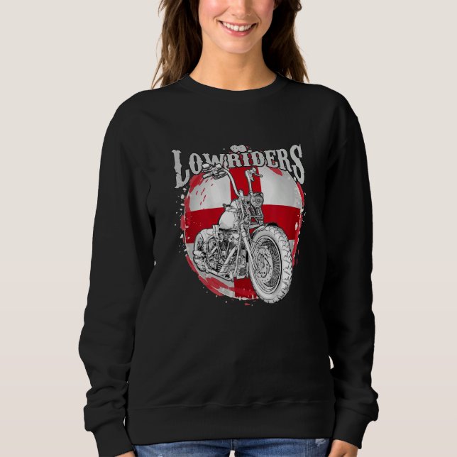 Bobber Low Rider Clothes Chicano Cholo Vicla Lowri Sweatshirt (Vorderseite)