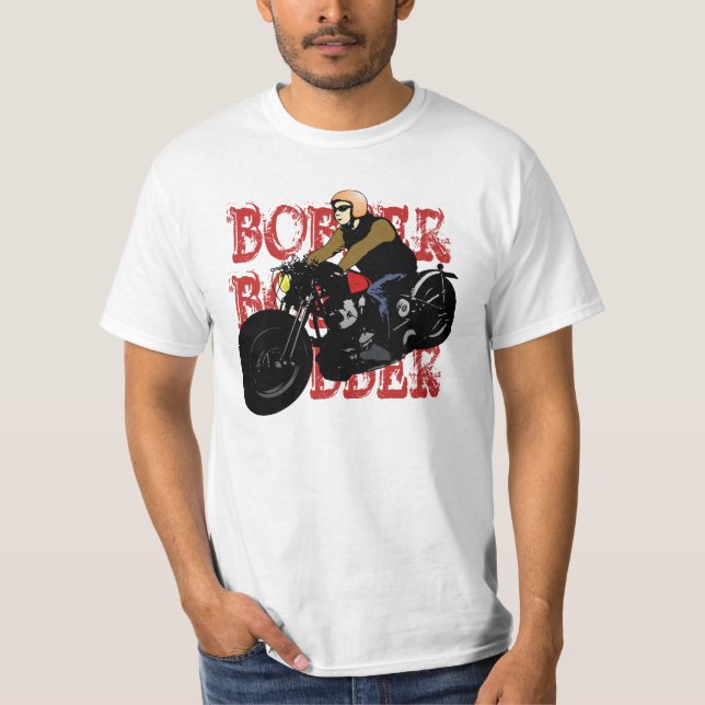 Bobber Rider T-Shirt (Vorderseite)
