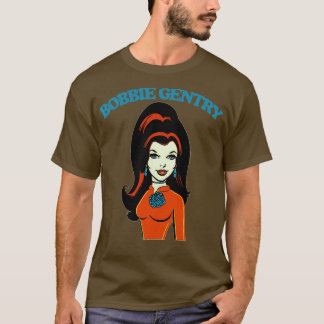 Bobbie Gentry Retro Style Lüfterdesign T-Shirt