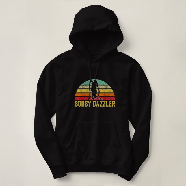 Bobby Dazzler Schatzsuche Geschenke Metalldetektio Hoodie (Design vorne)