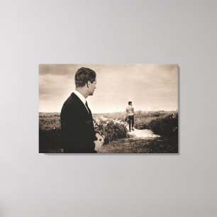 Bobby erinnert sich an Jack Leinwanddruck