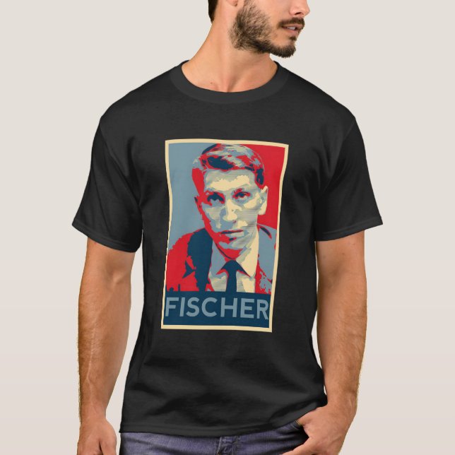 Bobby Fischer Schess T-Shirt (Vorderseite)