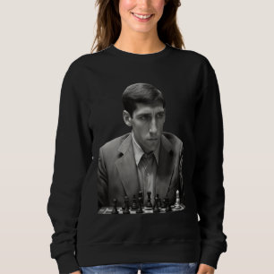 Bobby hinter dem Schachbrett Sweatshirt