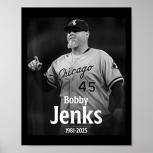 Bobby Jenks In Erinnerung 1981-2025 Poster