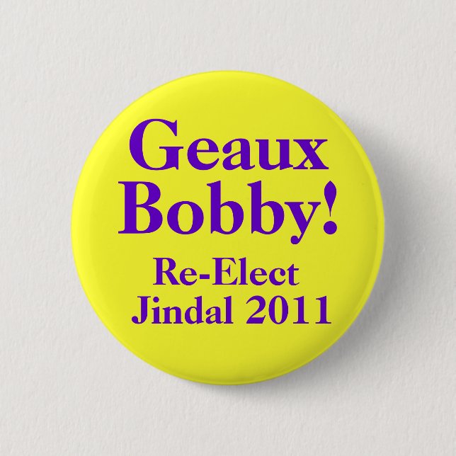 Bobby Jindal 2011 Button (Vorderseite)