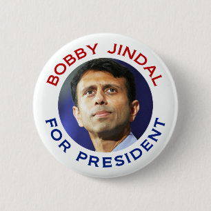Bobby Jindal für Präsidenten Button