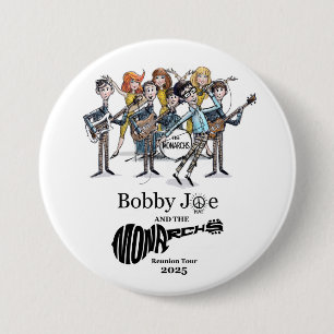 Bobby Joe und The Monarchs Wiedersehen Tour 2025 Button