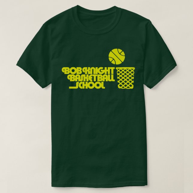 Bobby Knight Basketball Camp T-Shirt (Design vorne)