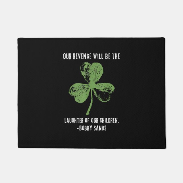 Bobby Sands Ireland Freedom T-Shi Fußmatte (Vorderseite)