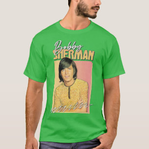 Bobby Sherman Retro ästhetisches Fandesign der 70e T-Shirt