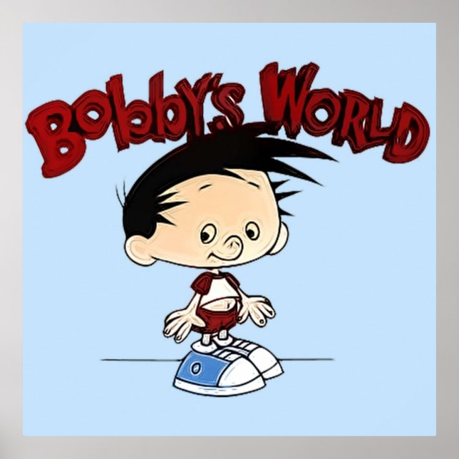 Bobbys World Cartoon Poster (Vorne)