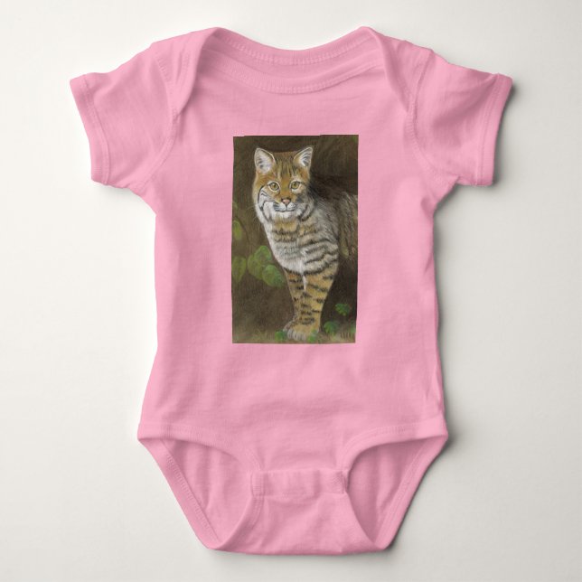 Bobcat Baby Strampler (Vorderseite)