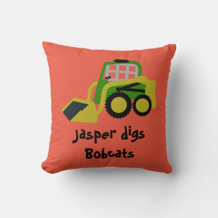 Bobcat Bagger Kissen