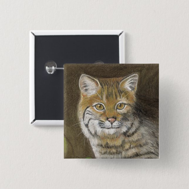 Bobcat Button (Vorne & Hinten)