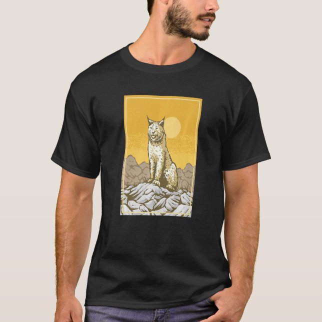 Bobcat  for Lynx fans T-Shirt (Vorderseite)