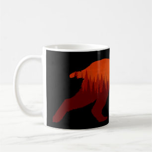 Bobcat Lynx Forest Tree Landschaft Wilderness Sun Kaffeetasse