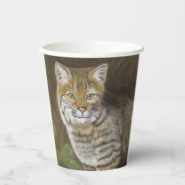 Bobcat Pappbecher (Vorderseite)