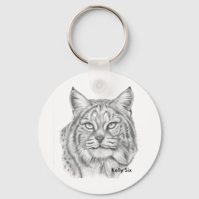 Bobcat Schlüsselanhänger (Vorderseite)