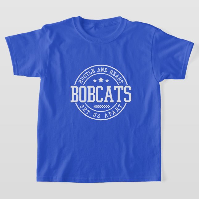 Bobcats Hustle and Heart T-Shirt (Ablage )
