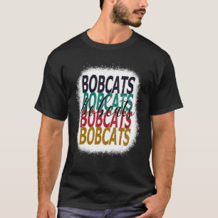 Bobcats Lehrer Schule Sportfan Team Geist Blee T-Shirt