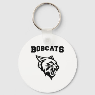 Bobcats Sport mit Mascot Aufkleber Schlüsselanhänger