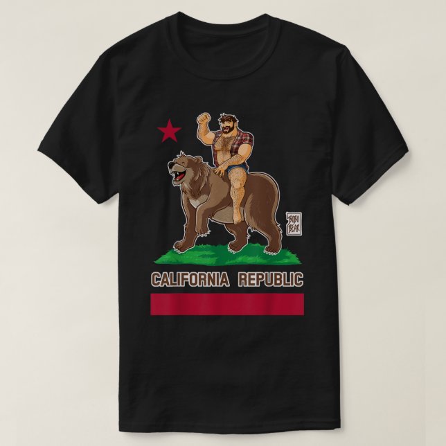 Bobo Bear - California Bears T-Shirt (Design vorne)