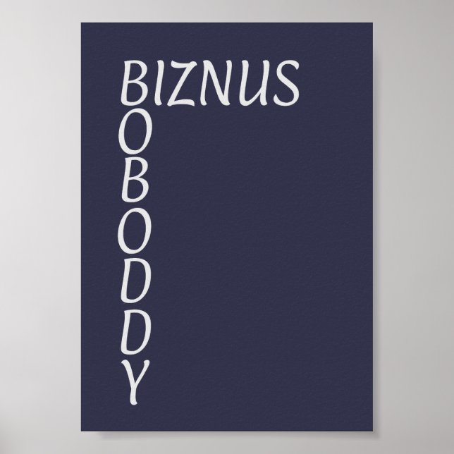 BOBODDY - Creed ist der glänzende Moment vom Büro! Poster (Vorne)