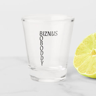 BOBODDY - Creed ist der glänzende Moment vom Büro! Schnapsglas