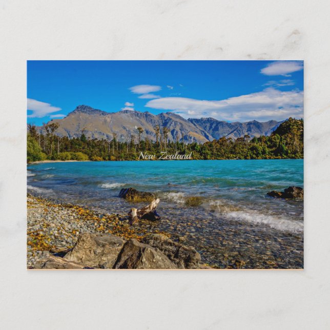 Bobs Bucht, Neuseeland Postkarte (Vorderseite)