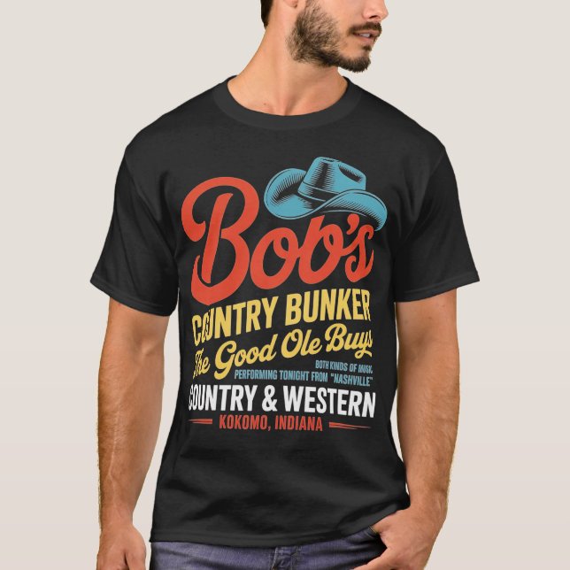 Bob's Country Bunker (2)-Foto T-Shirt (Vorderseite)