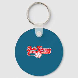 Bobs Garage Baseball Team Illustration Schlüsselanhänger