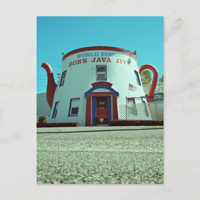 Bobs Java Jive Postkarte (Vorderseite)