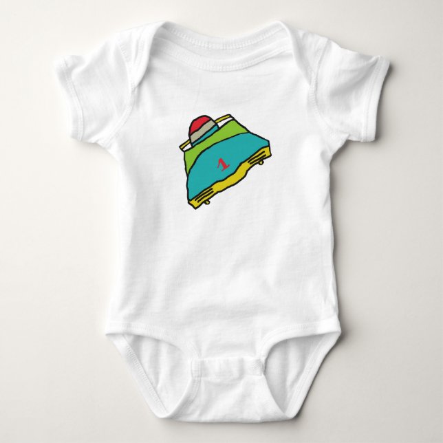 Bobsled Baby Strampler (Vorderseite)