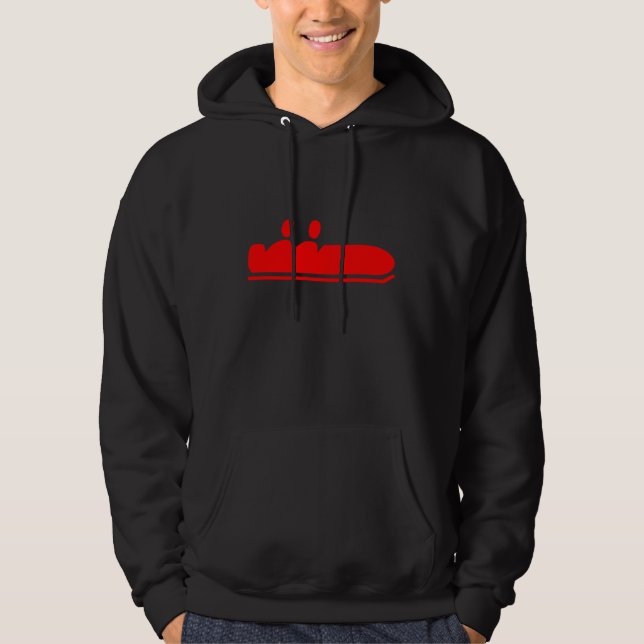 Bobsled - Red Hoodie (Vorderseite)
