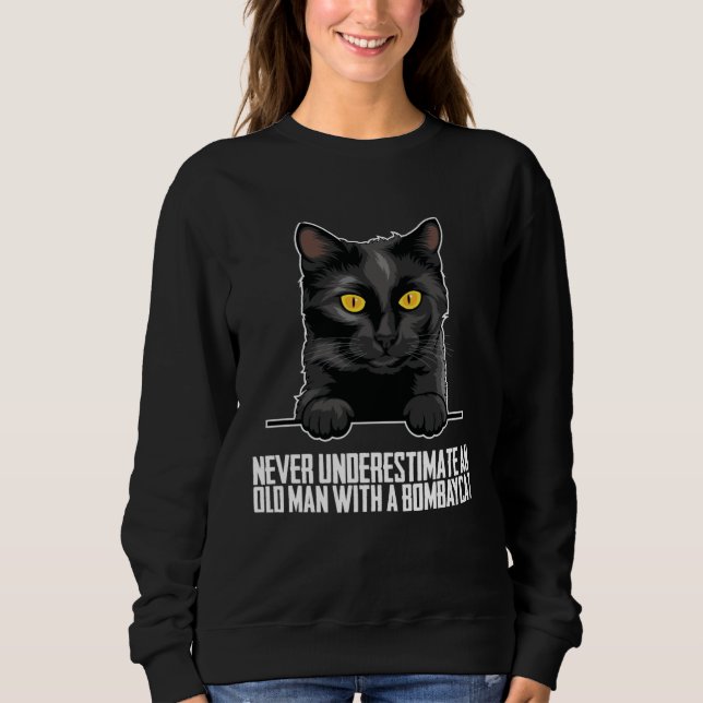 Bobtail  Bobtail cat  Bobtail mom  1 Sweatshirt (Vorderseite)