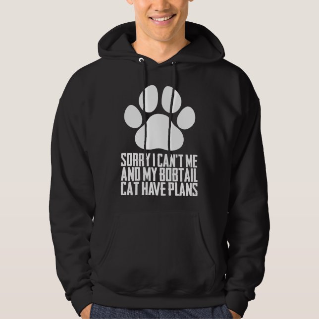 Bobtail cat  Bobtail  Bobtail kittens Hoodie (Vorderseite)