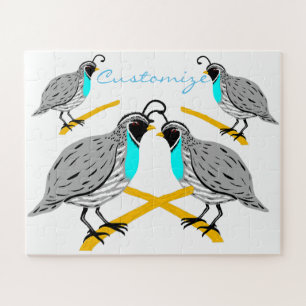 Bobwhite Blue-throated Quail Thunder_Cove