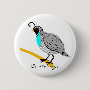 Bobwhite Blue-throated Quail Thunder_Cove Button